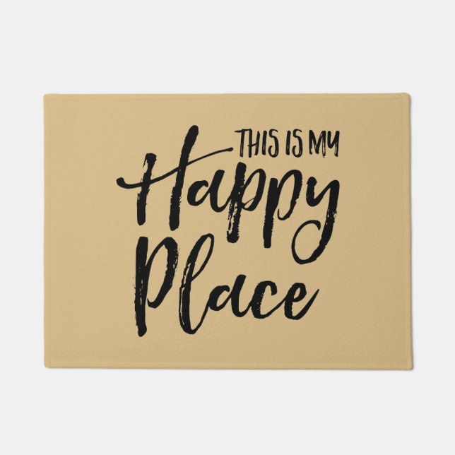 Tapete Este é meu lugar feliz (Frente)