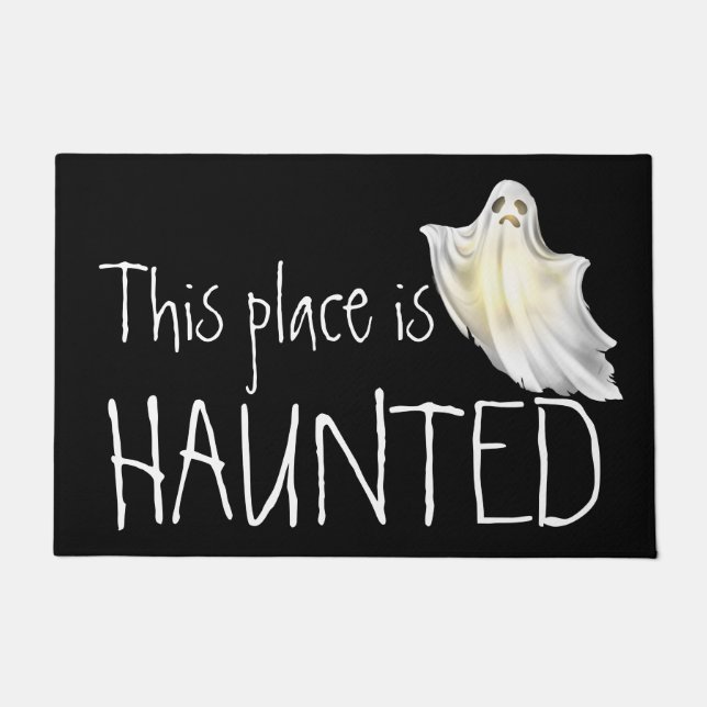 Tapete Este lugar é HAUNTED, Fantasma (Frente)