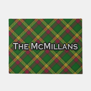 Tapete Esteira bem-vinda do Tartan de McMillan MacMillan