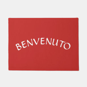 Tapete Esteira bem-vinda italiana