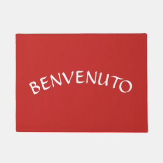 Tapete Esteira bem-vinda italiana