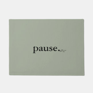 Tapete Esteira de porta consciente