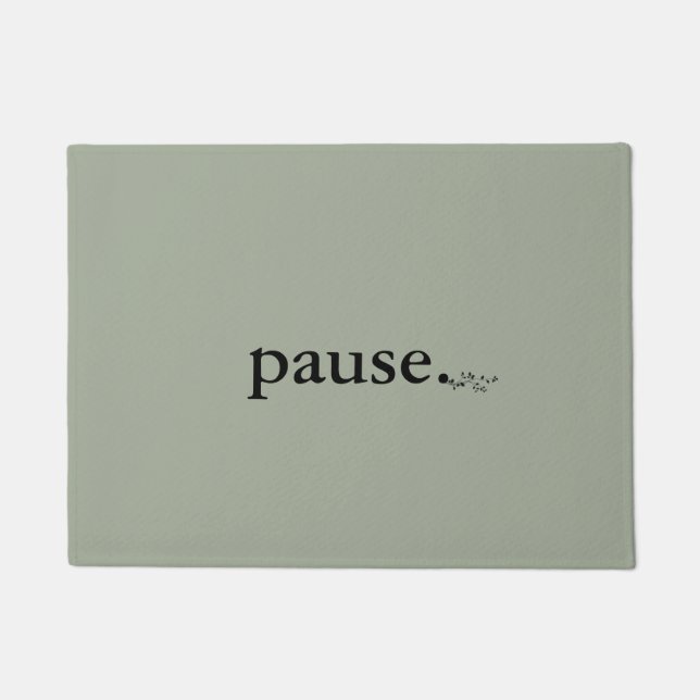 Tapete Esteira de porta consciente (Frente)