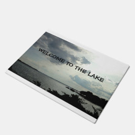 TAPETE ESTEIRA DE PORTA DA BOA VINDA DA CASA DO LAGO