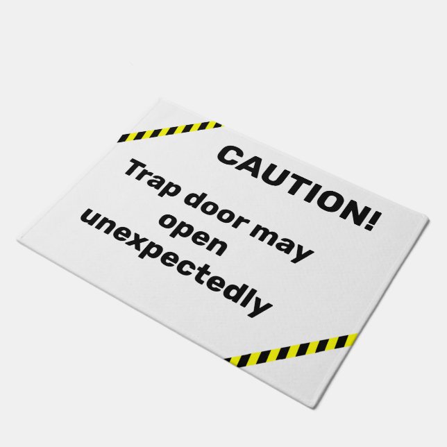 Tapete Esteira de porta da porta de armadilha (Inclinado)