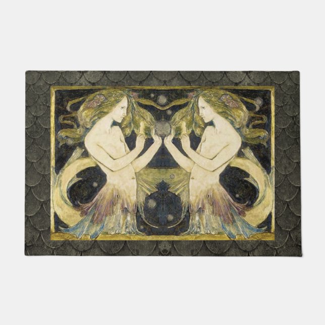 Tapete Esteira de porta das sereias (Frente)