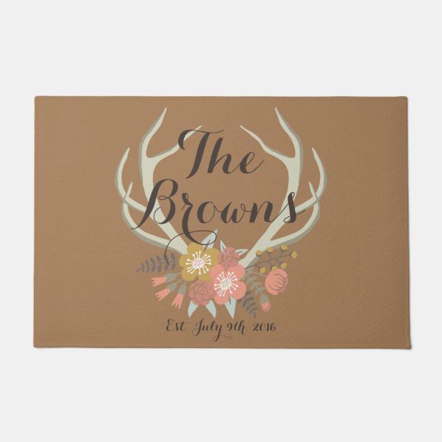 Tapete Esteira de porta do Antler (Frente)