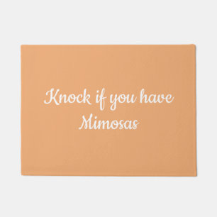 Tapete Esteira de porta do Mimosa