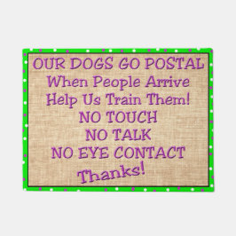 Tapete Esteira de porta do treinamento do cão