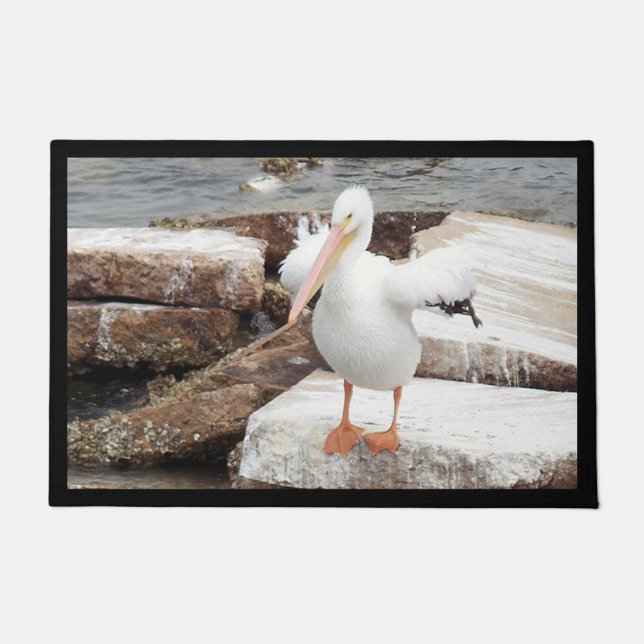 Tapete Esteira de porta Spunky do pelicano (Frente)