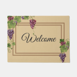 Tapete Esteira-Uvas da porta