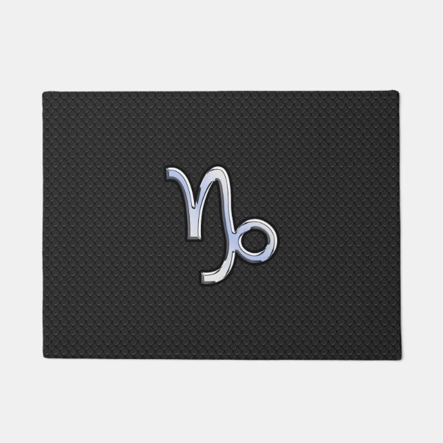 Tapete Estilo Chrome Capricórnio Sign on Cobra Skin Decor (Frente)