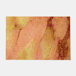 Tapete Estilo de couro enrugado com tinta vestida, salmão