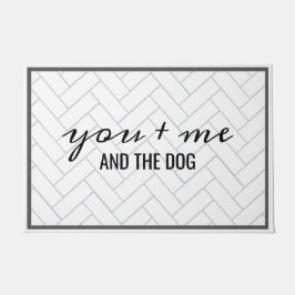 Tapete Estilo de fazenda da família de cães