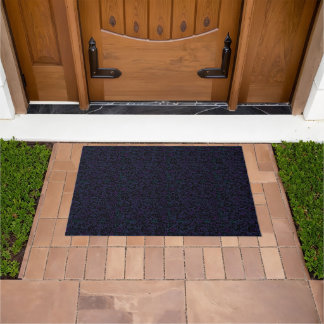 Tapete Estilo mosaico em roxo preto e azul turquesa