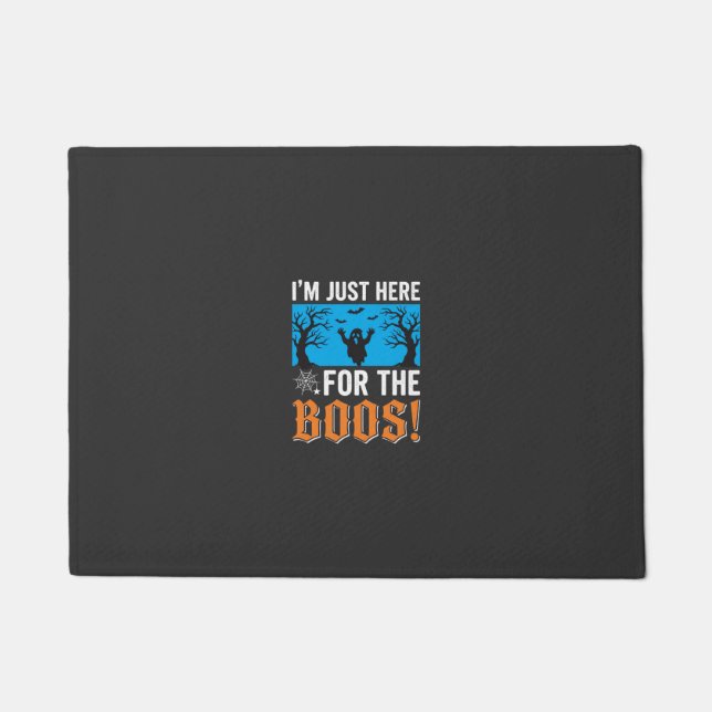 Tapete Estou Aqui Apenas Para As Vaias Design De Hallowee (Frente)