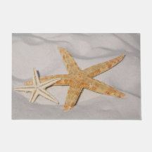 Estrela do mar dois na areia grande