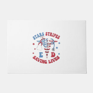 Tapete Estrelas Stripes E D Salvando Vidas