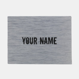 Tapete Estrutura de metal com escovas de alumínio