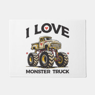 Tapete Eu Amo Caminhão Monstro