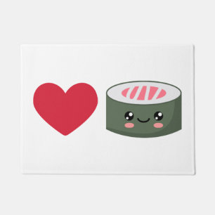 Tapete Eu amo Sushi