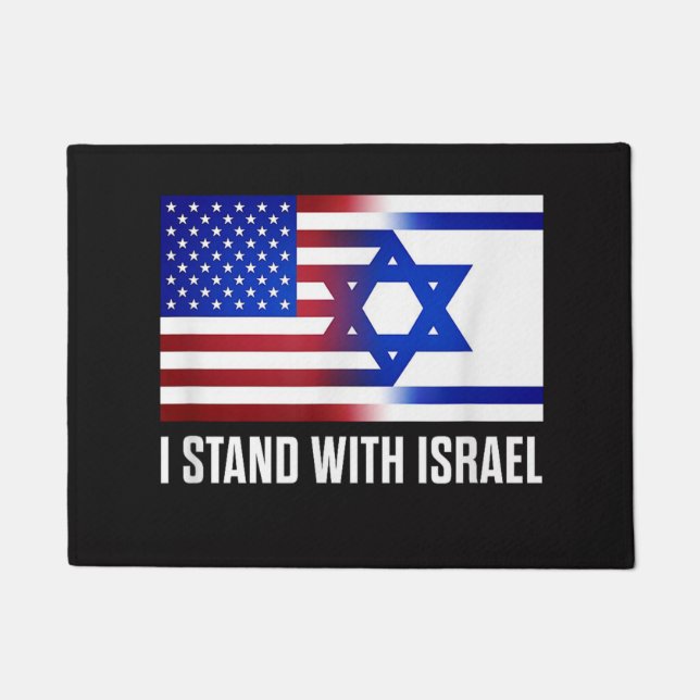 Tapete Eu apoio Israel Patriótico (Frente)