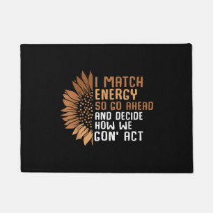 Tapete Eu combino o empoderamento energético afro-america