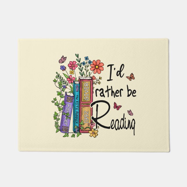 Tapete Eu Preferencialmente Lendo (Frente)