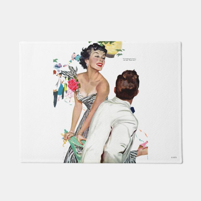 Tapete Eu quero um homem 2 (Frente)