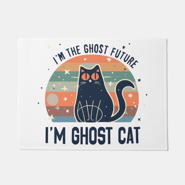 TAPETE EU SOU O FUTURO FANTASMA, GATO FANTASMA (Frente)