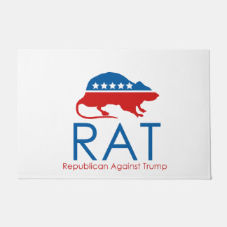 Tapete Eu sou um R.A.T. Republicano Contra Trump