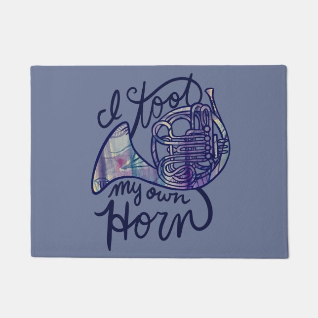 Tapete Eu toquei meu próprio chifre (Frente)