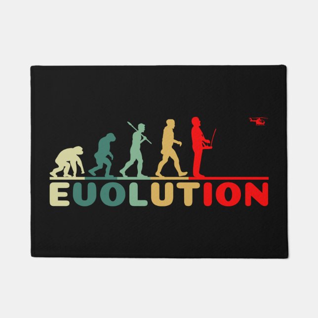 Tapete Evolução de Voo do Controle Remoto do Helicóptero  (Frente)