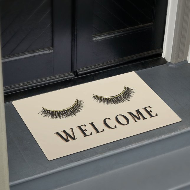Tapete Eyelash & Brow Makeup Artist Beauty Salon Welcome (Criador carregado)