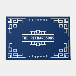 Tapete Faça a seu próprio art deco a beira geométrica