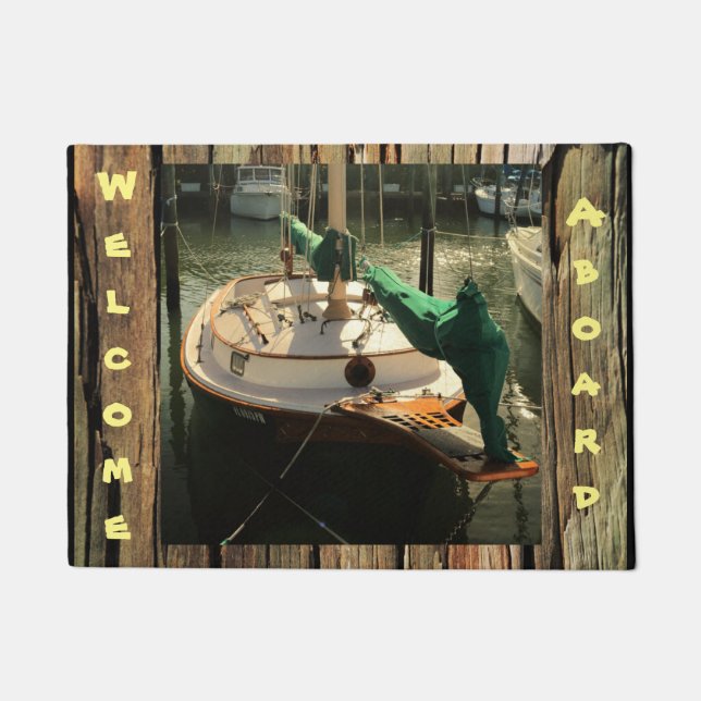 Tapete Faça seu próprio Barco personalizado - Matriz de p (Frente)