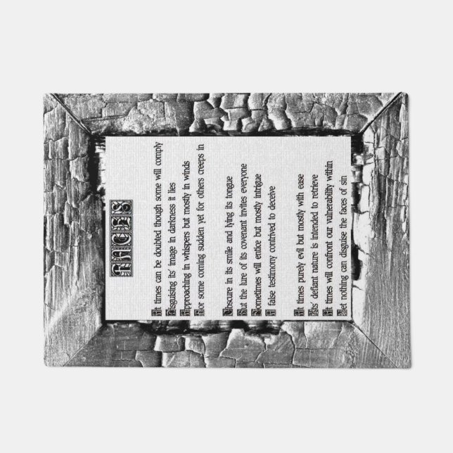 Tapete Faces de Sin (Frente)