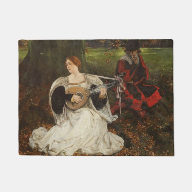 Tapete Fair is my Love (por Edwin Austin Abbey) (Frente)