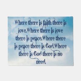 Tapete Faith Door Mat