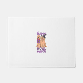 Tapete Fall Ouro Retriever Amantes Halloween Feliz Howl-