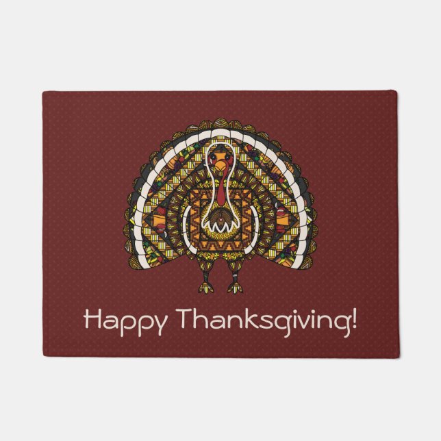 Tapete Fall Turkey Doormat (Frente)