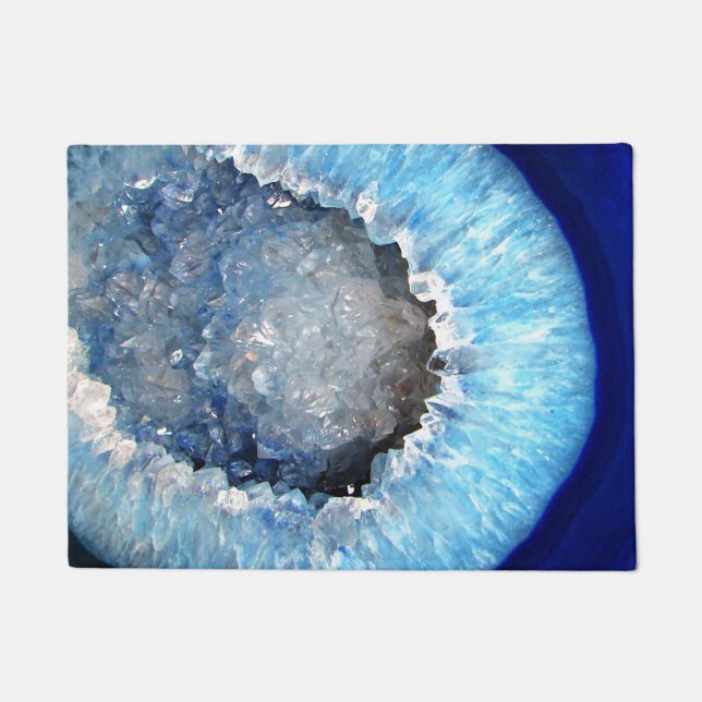Tapete Falln Blue Crystal Geode (Frente)