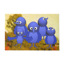 Família Blue Birds