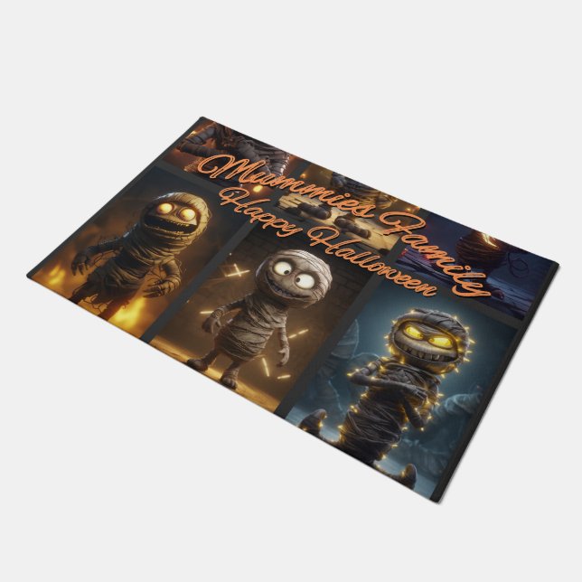 Tapete Família de múmias (Inclinado)