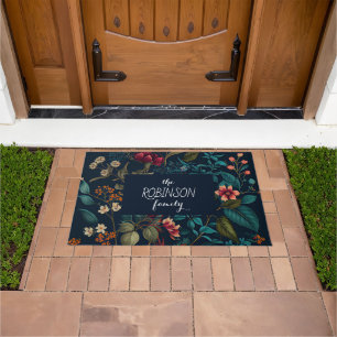 Tapete Família Personalizada Floral Moody