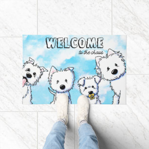 Tapete Família Whimsical Westie