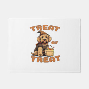Tapete Fantasia de cachorro de Halloween Labradoodle "Ame