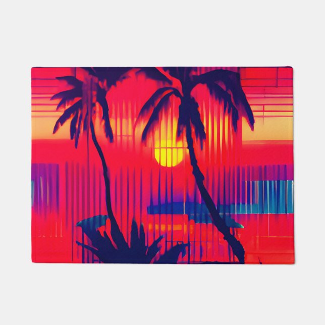 Tapete Fantasía de Fuga Tropical (Frente)