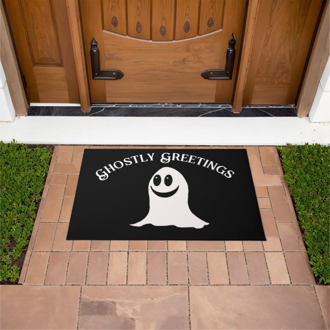 Tapete Fantasma Fofo Halloween  (Ar livre)