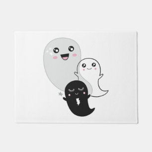 Tapete fantasmas fofos halloween kawaii